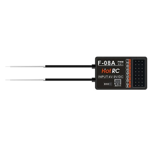 HOTRC F-08A 2.4GHz FHSS 8ch Receiver